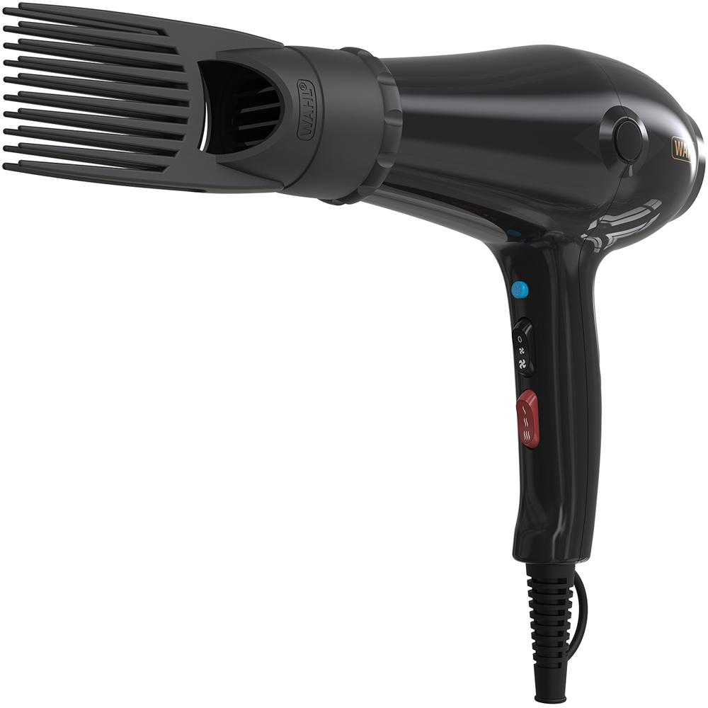 Wahl Powerpik 5000 Ionic Tourmaline Grille Hair Dryer with Pik Attachment and 2 Concentrator Image 3