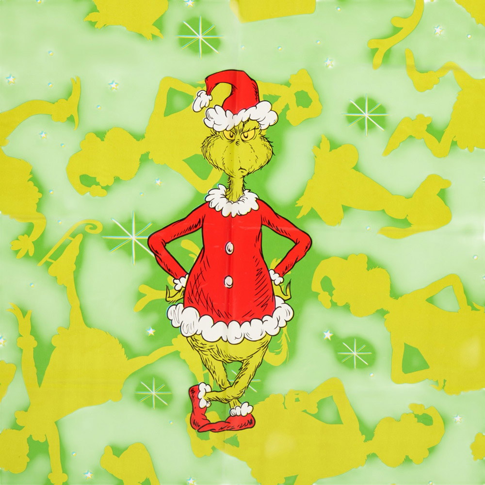 Grinch Reusable Table Cover Green Image 4