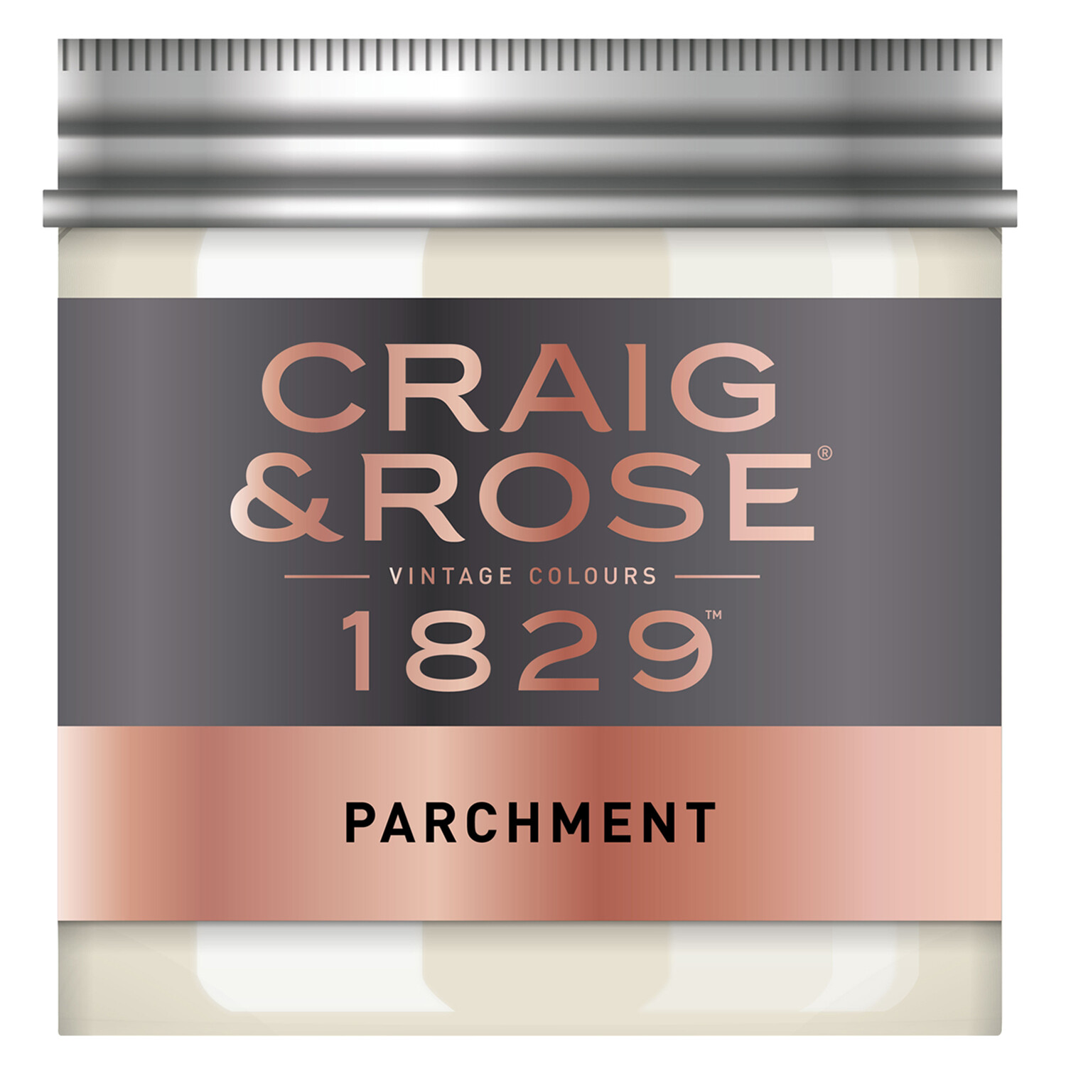 Craig and Rose 1829 Emulsion Tester Pot - Parchment Image 1