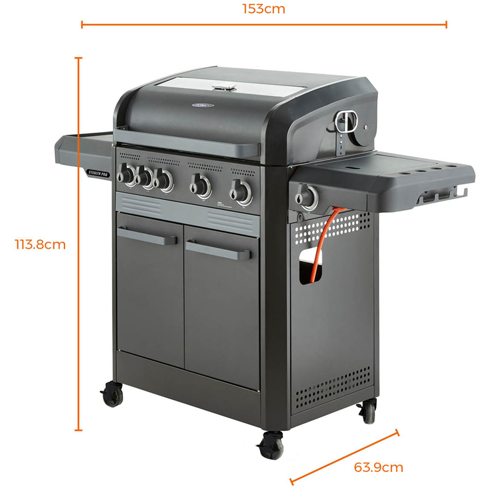 Tower Stealth Pro Six Burner Gas BBQ Image 9