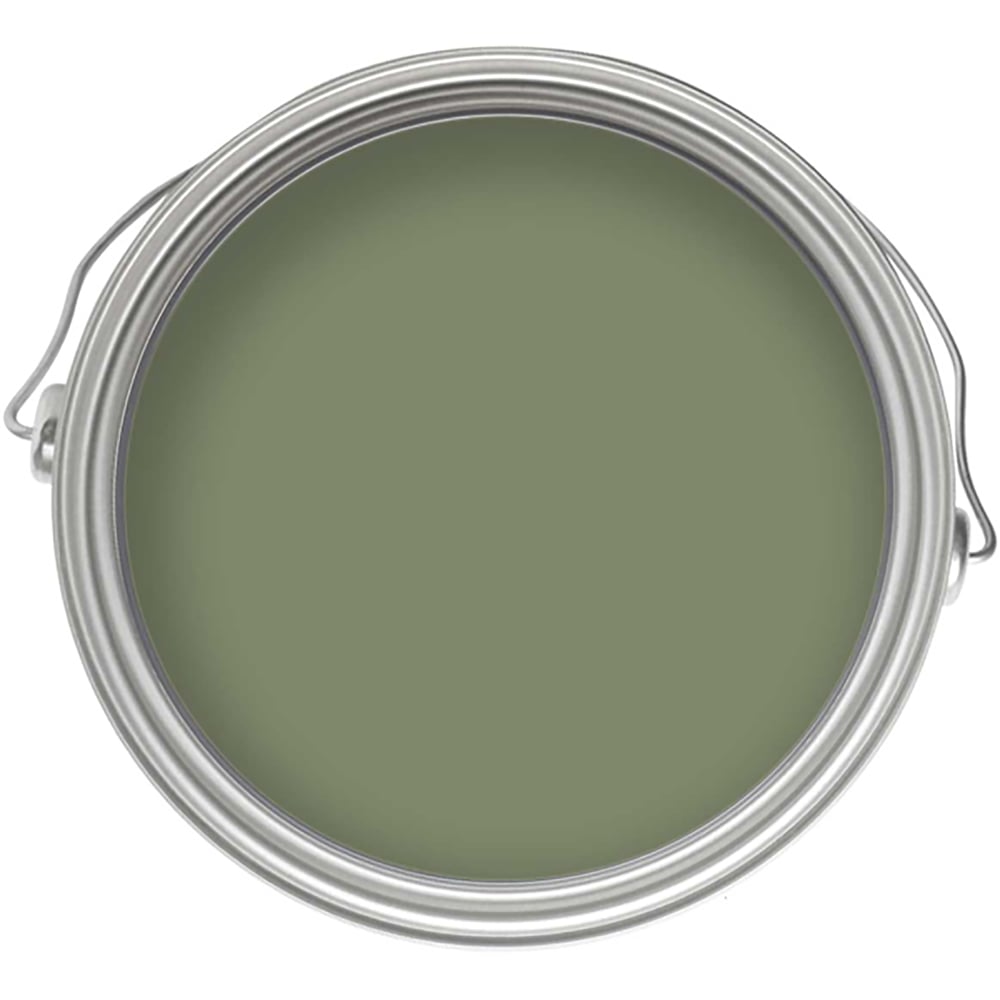 Craig & Rose Kitchen and Bathroom Deep Adam Green Eggshell Paint 2.5L Image 3