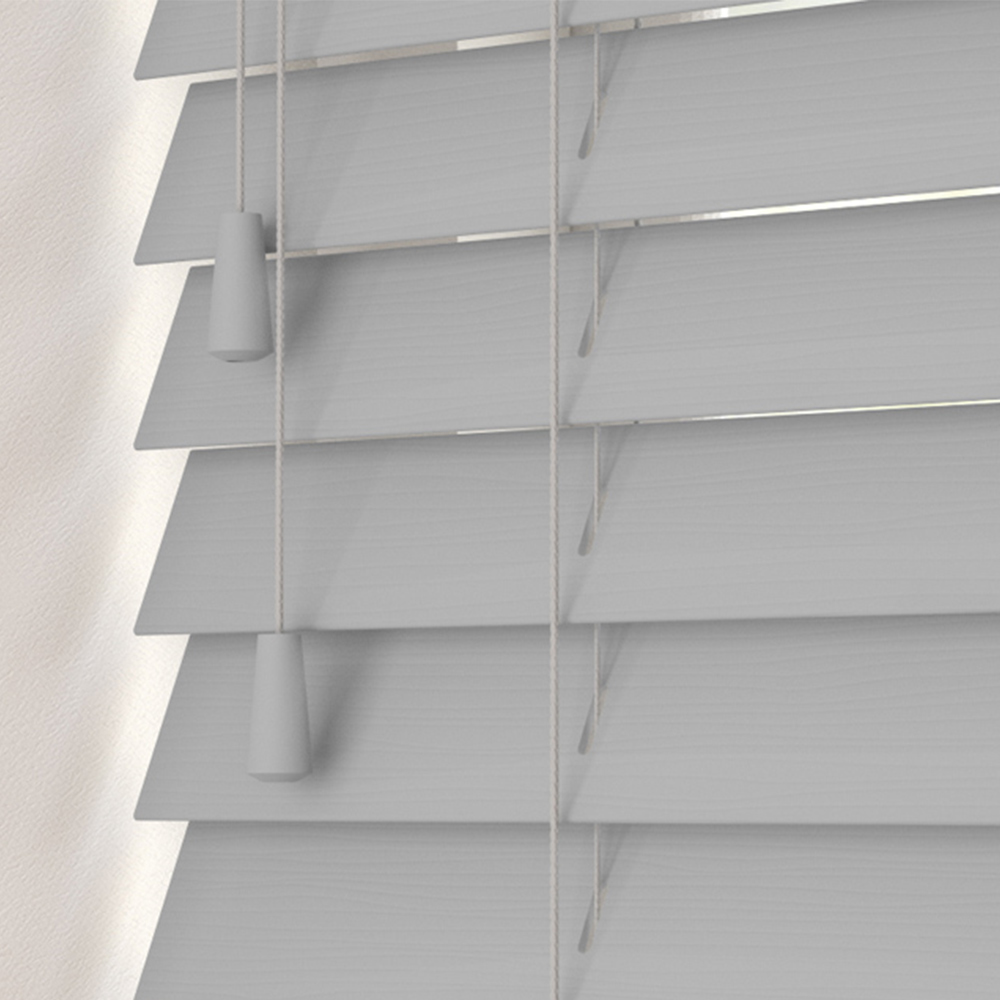 New Edge Blinds Grained Venetian Blinds Dove Grey 210cm Image 2