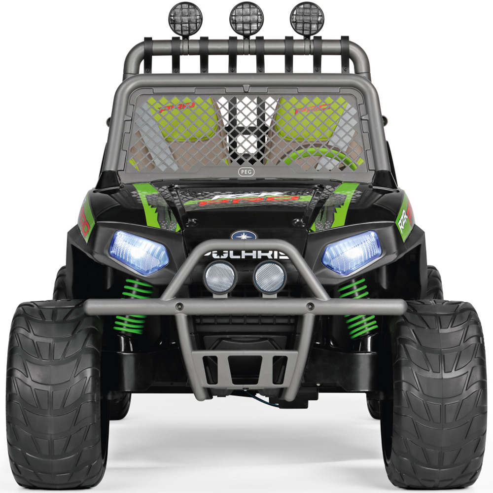 PEG Polaris RZR Pro Kids Electric Ride-On Off-Road Vehicle Green Shadow 24V Image 3
