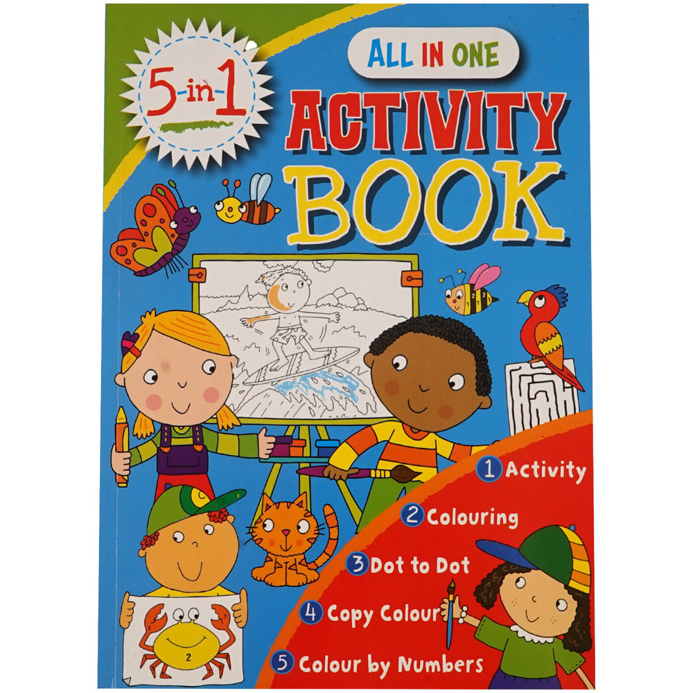 5 in 1 Activity Book Image