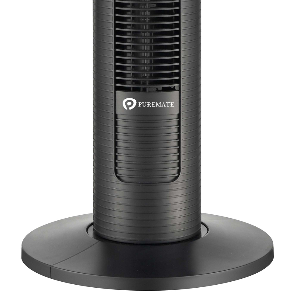 Puremate Black Oscillating Tower Fan 38 inch Image 5