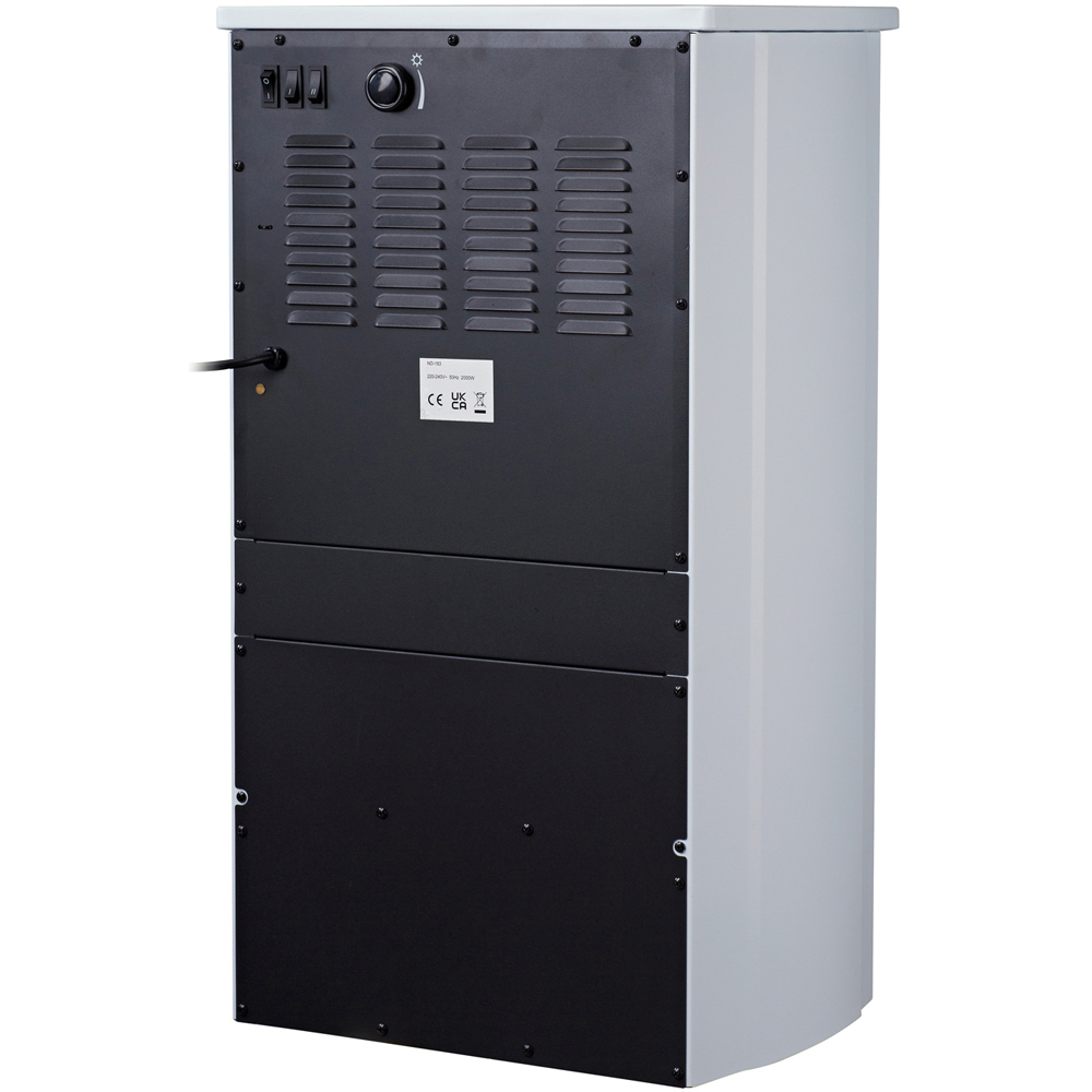 Neo Black Electric Heater Flame and Log Store 2000W Image 4