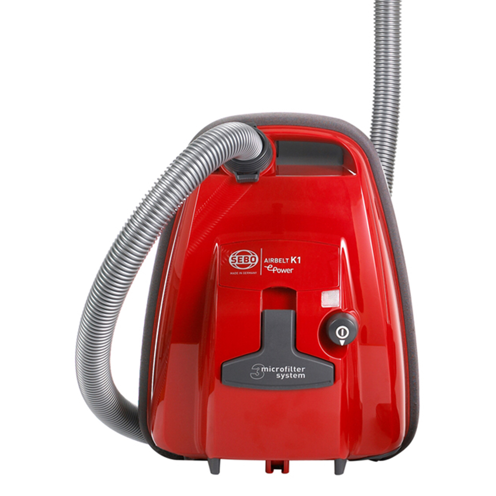 Sebo Airbelt K1 Epower Rhodium Red Cylinder Vacuum 890W Image 3