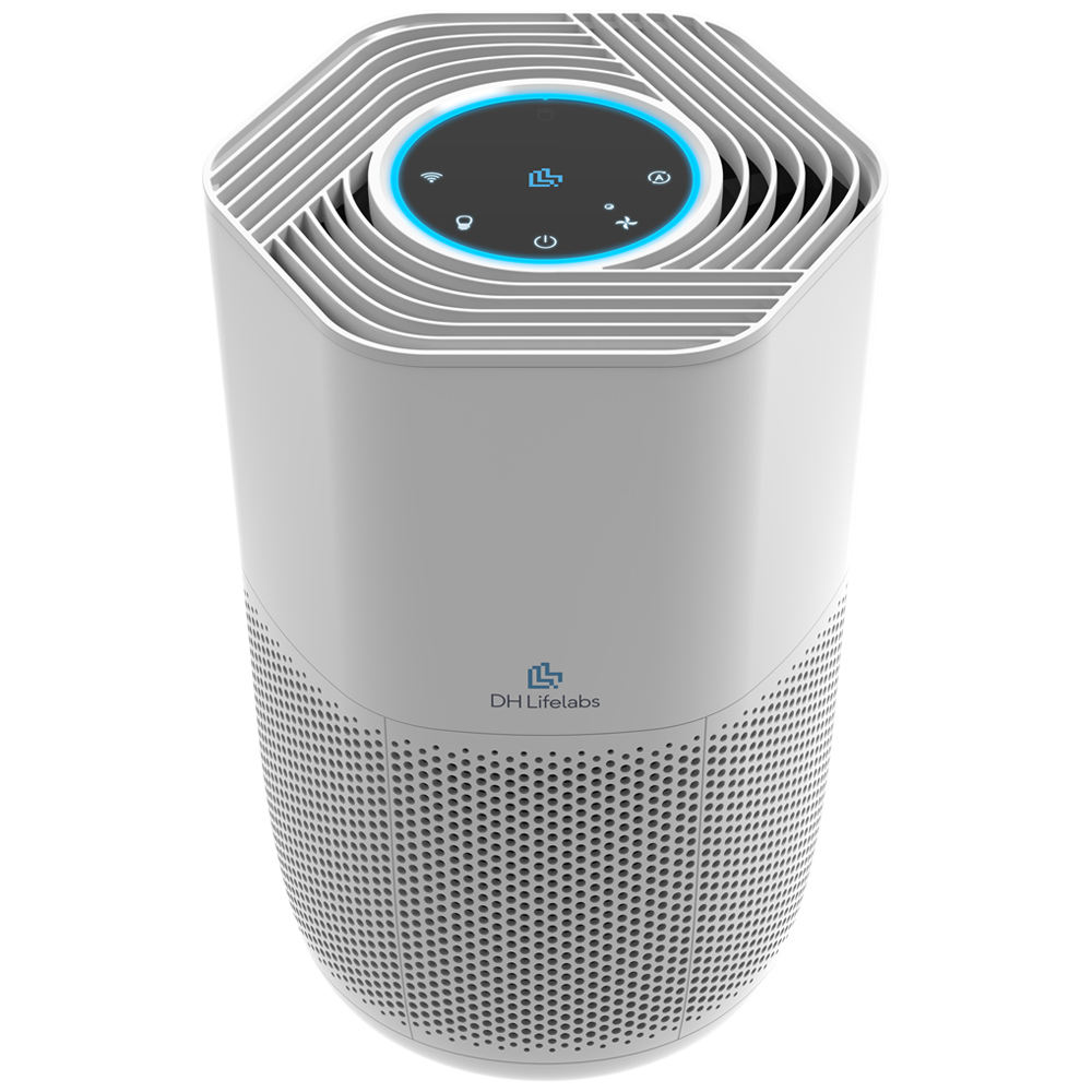 DH Lifelabs Sciaire Essential Air Purifier with HEPA Filter White Image 1