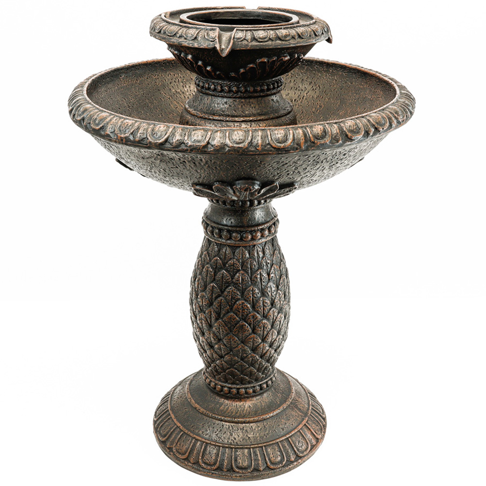 Streetwize Imperial Solar Bird Bath Fountain Image 1