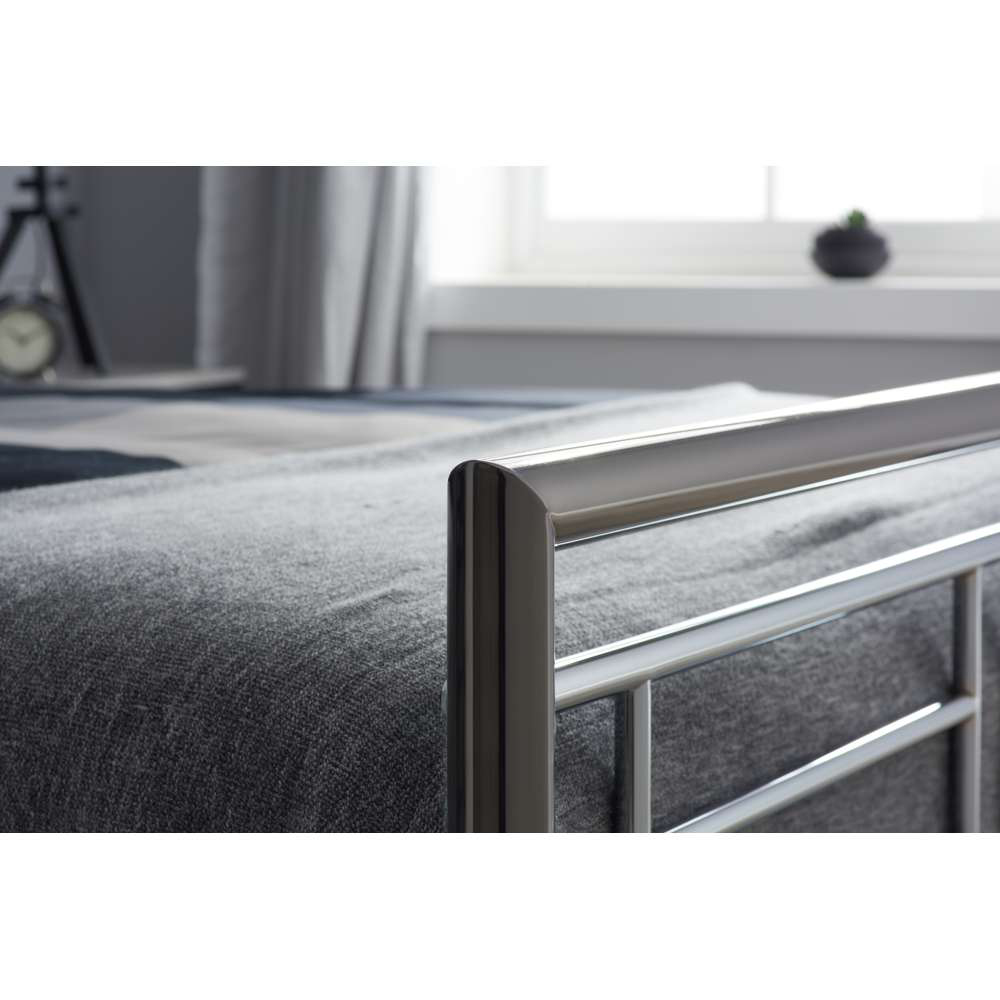 Montana Double Silver Bed Frame Image 5