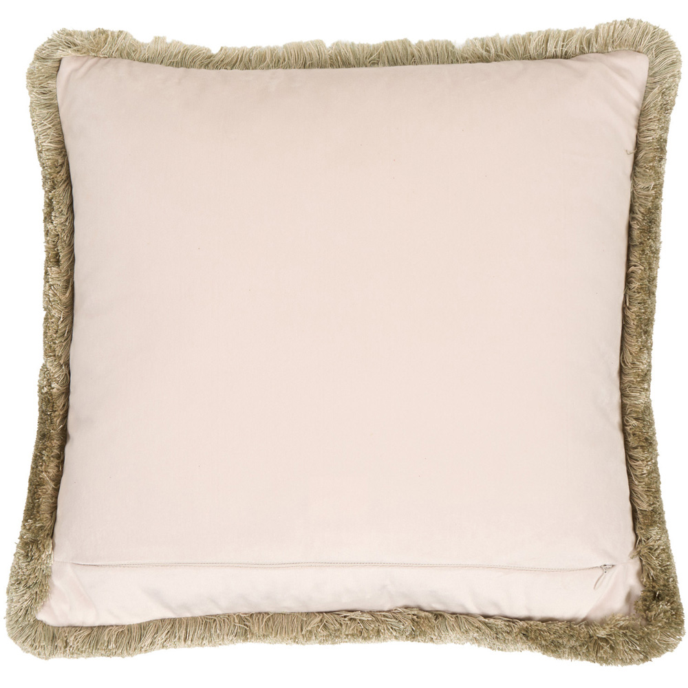 Isabella Stripe Ruffled Edge Cushion Image 6