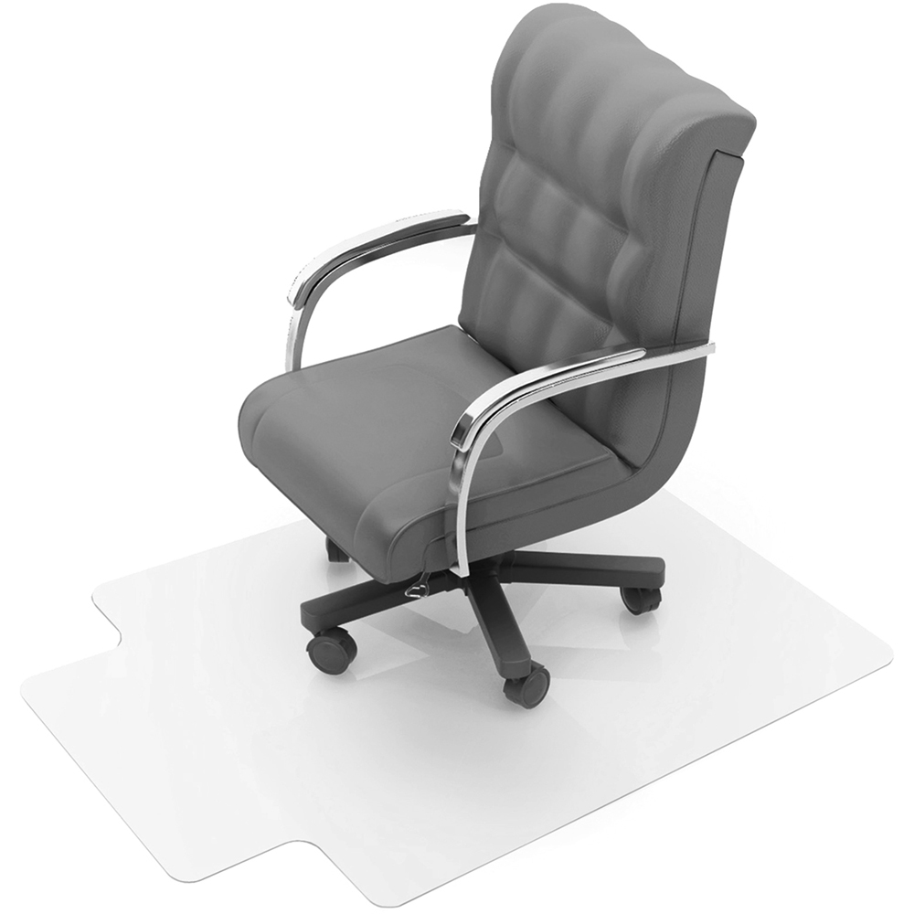 Floortex Advantagemat PVC Lipped Chair Mat for Hard Floors 90 x 120cm Image 3