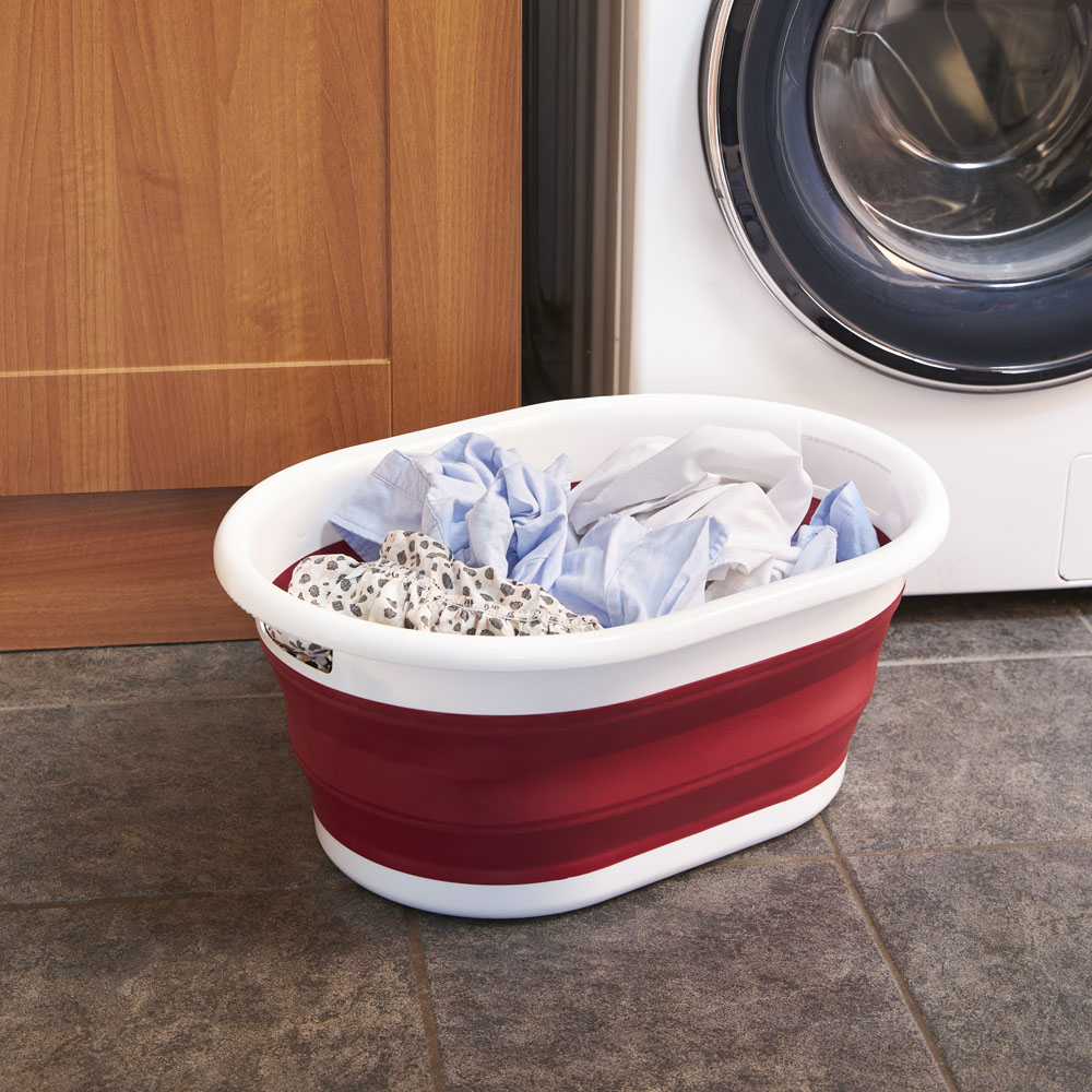 Wilko Collapsible Laundry Basket Image 5