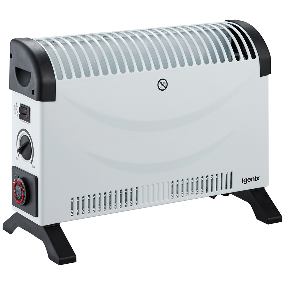 Igenix White Convector Heater with Timer 2000W Image 1