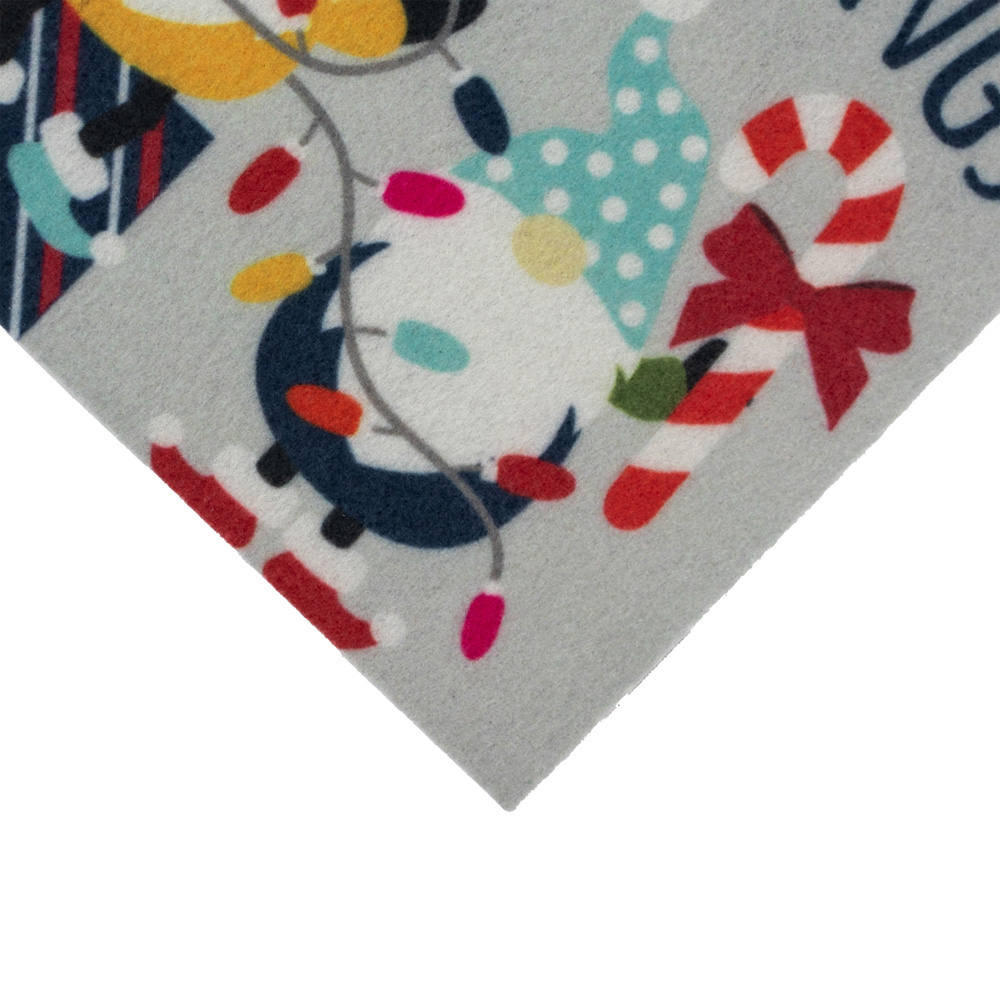 JVL Christmas Gonks Entrance Doormat 40 x 57cm Image 3