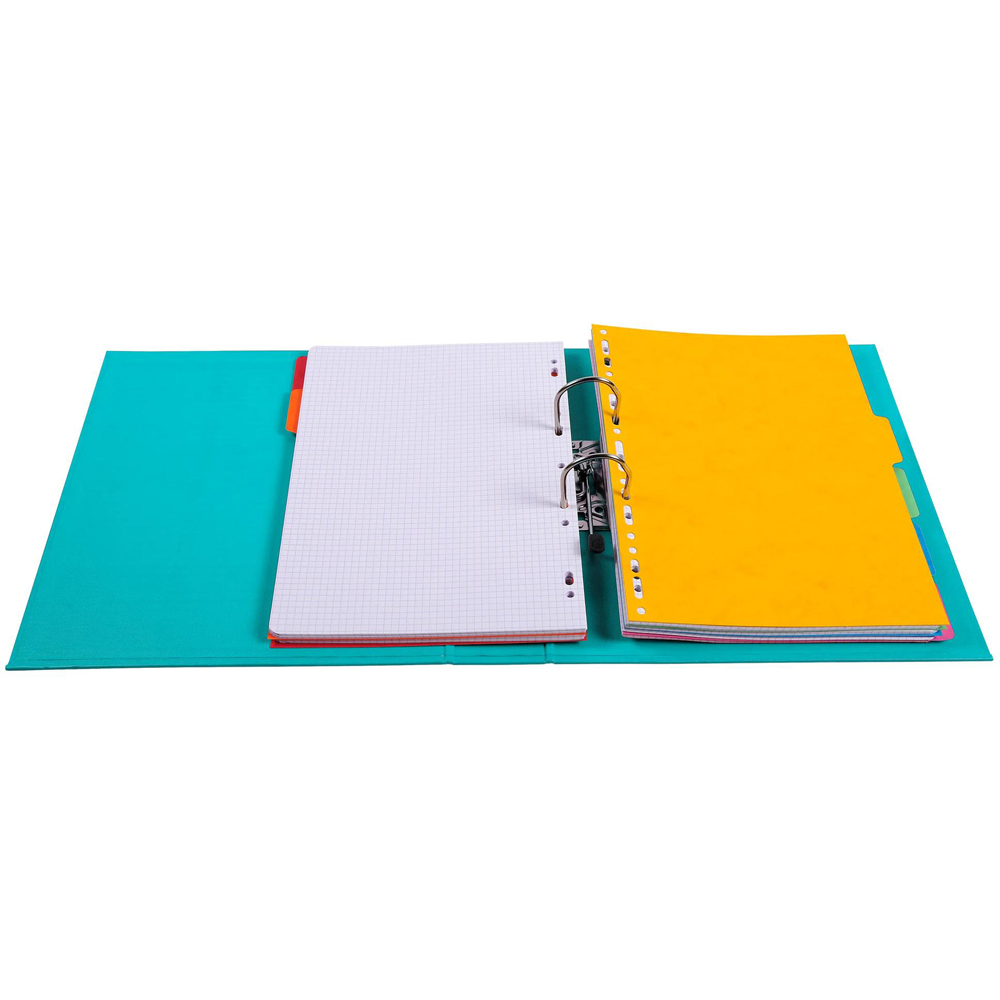 Exacompta PremTouch A4 Light Green PVC Lever Arch File 10 Pack Image 3