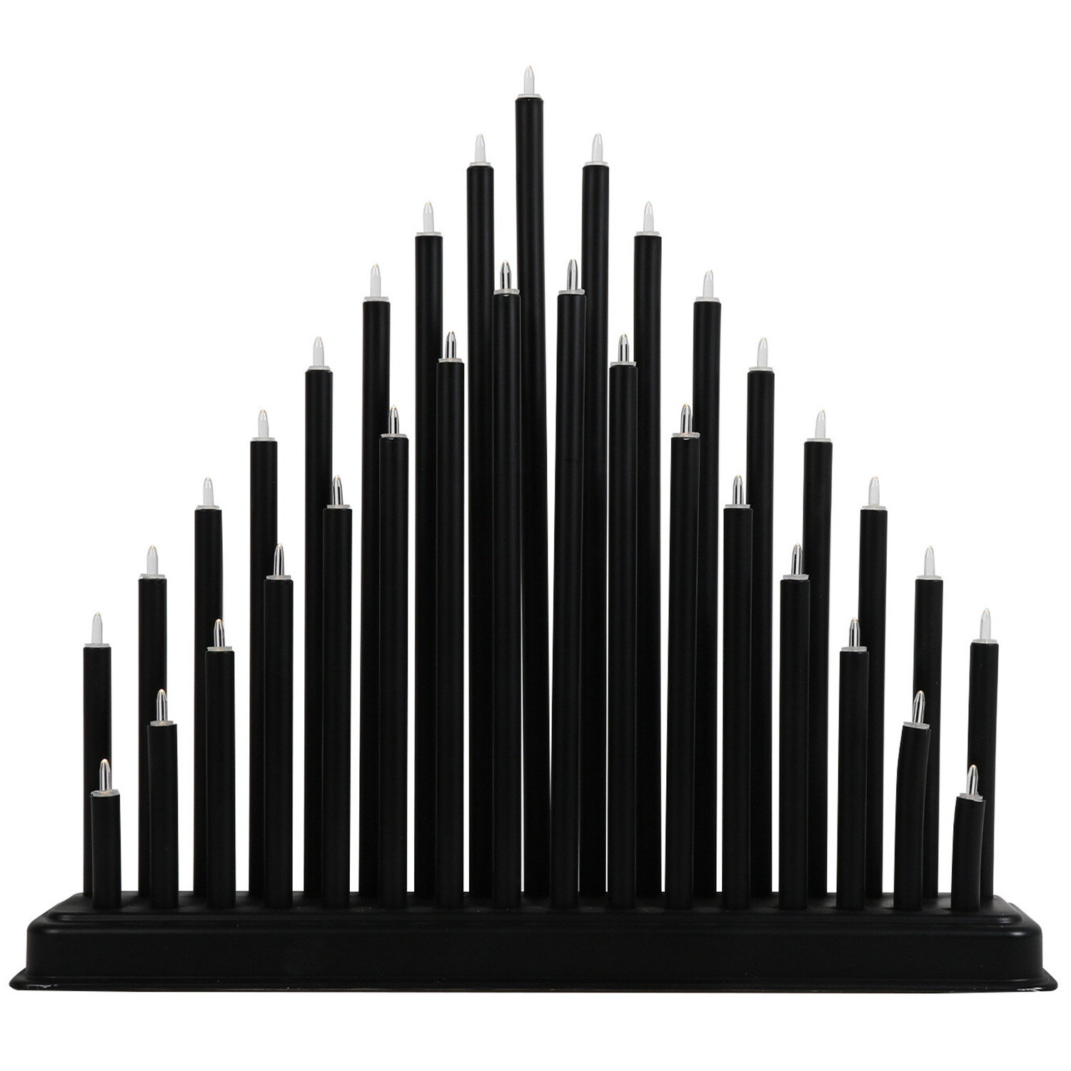 Black 33 LED Candle Bridge Image 1