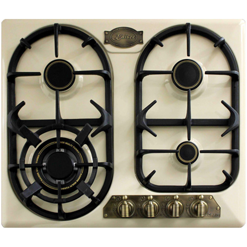 Kaiser Empire Ivory Enamel Gas Hob 60cm Image 1