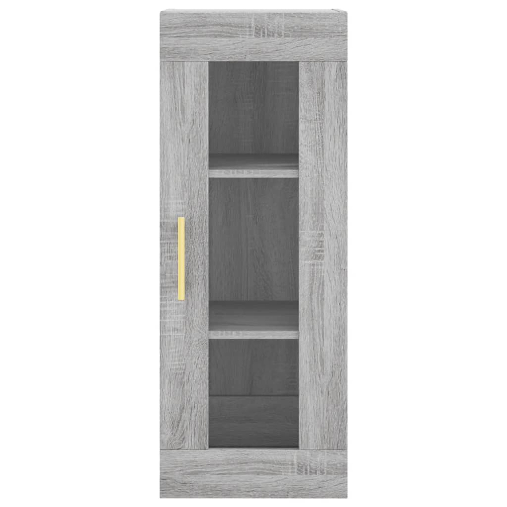 vidaXL 2 Door Grey Sonoma Highboard Image 6