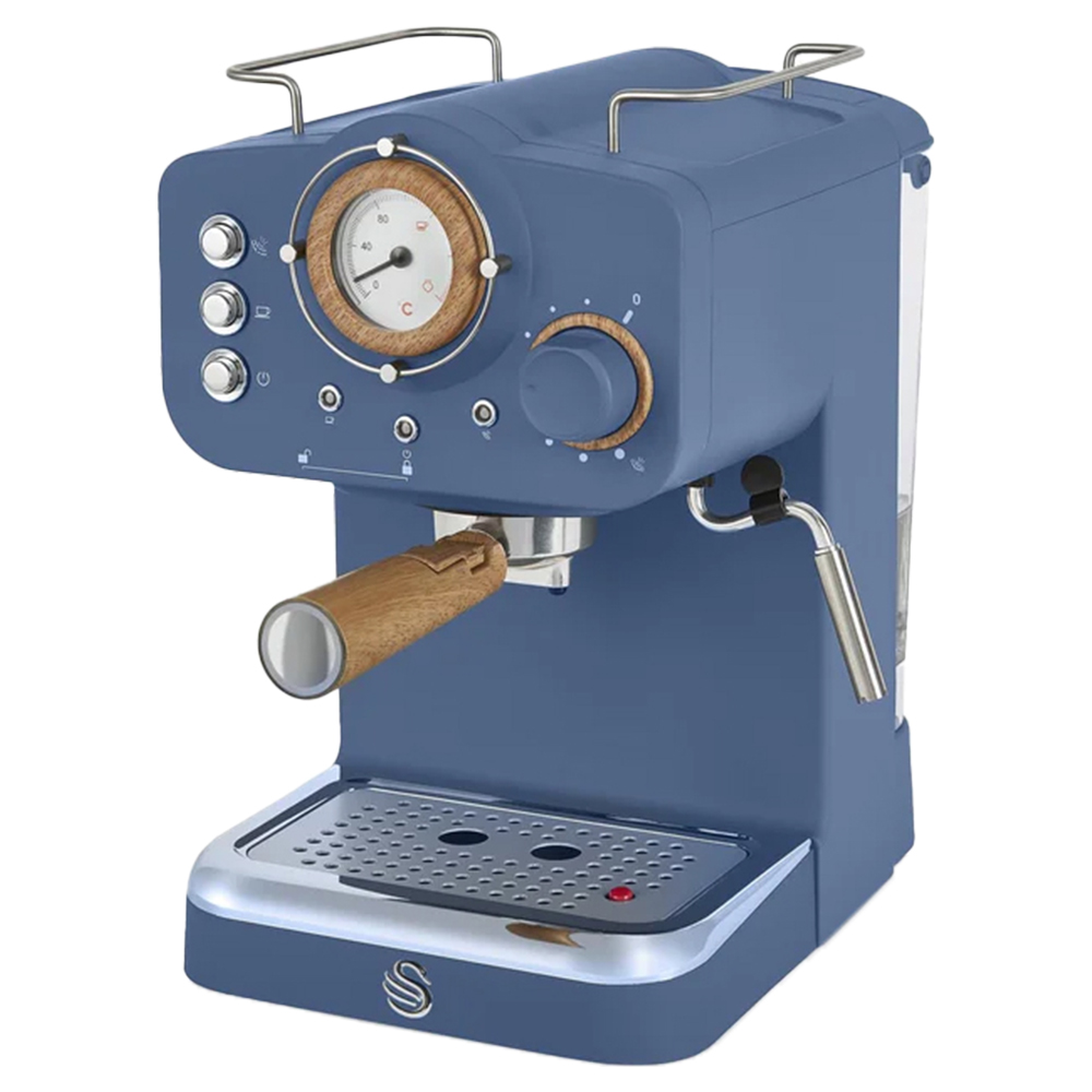 Swan SK22110BLUN Nord Blue 1.2L Espresso Coffee Machine Image 1