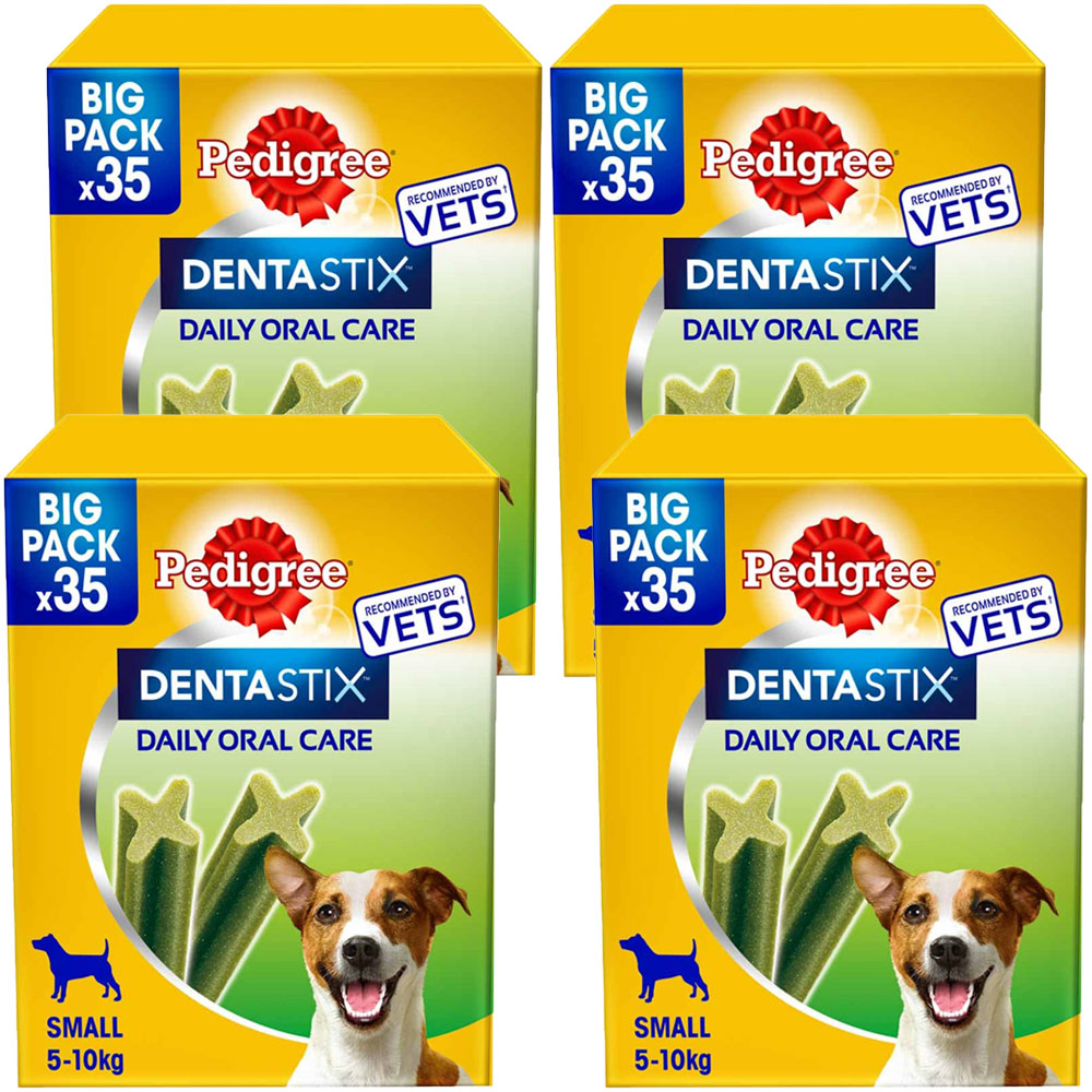 Pedigree Dentastix Fresh Adult Small Dog Treats 550g Case of 4 x 35 Pack Image 1