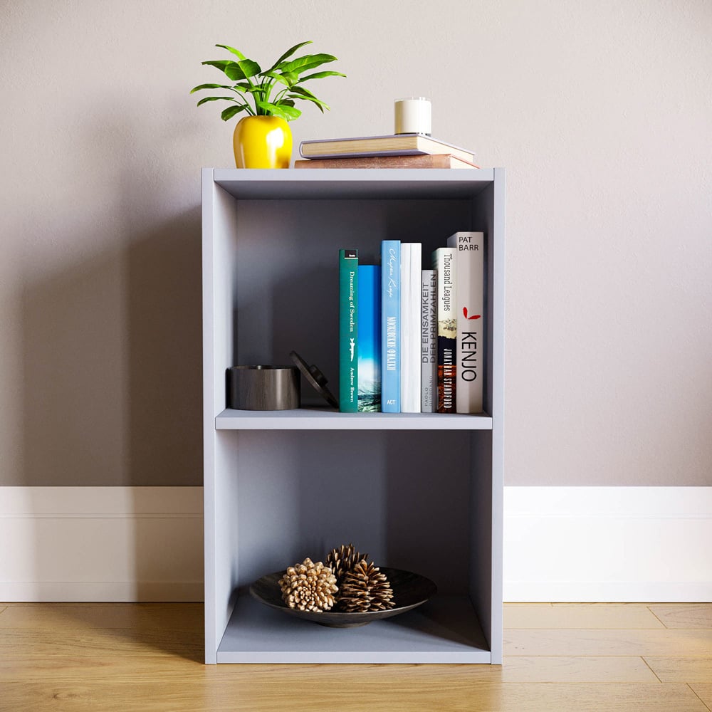 Vida Designs Oxford 2 Cube Grey Bookcase  Image 3