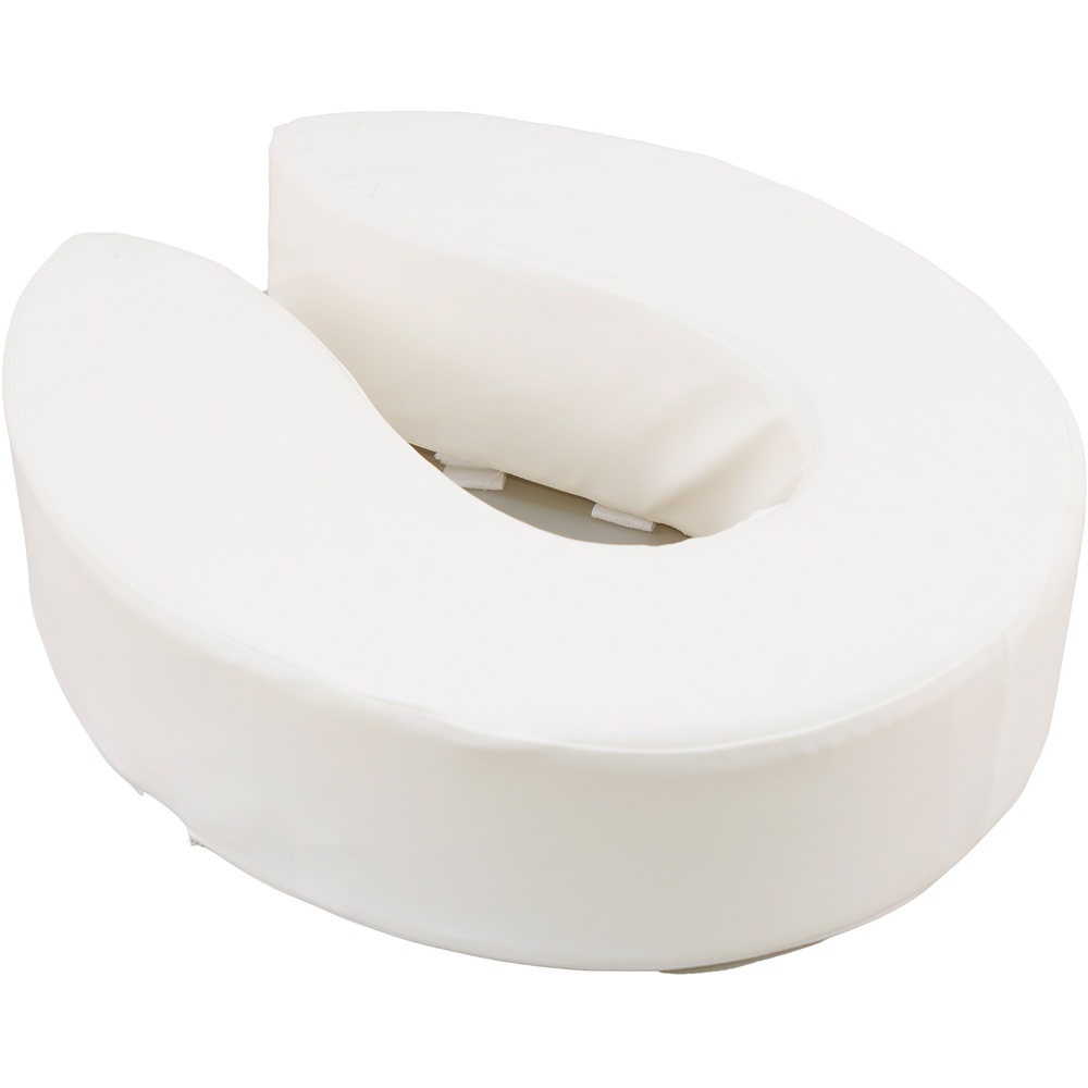 Avilo White Raised Toilet Seat 101.6mm Image 4