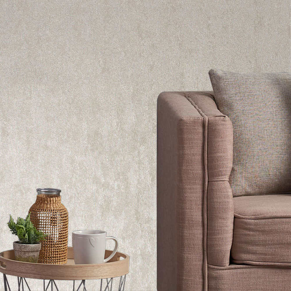 Superfresco Easy Molten Pale Gold Wallpaper Image 4