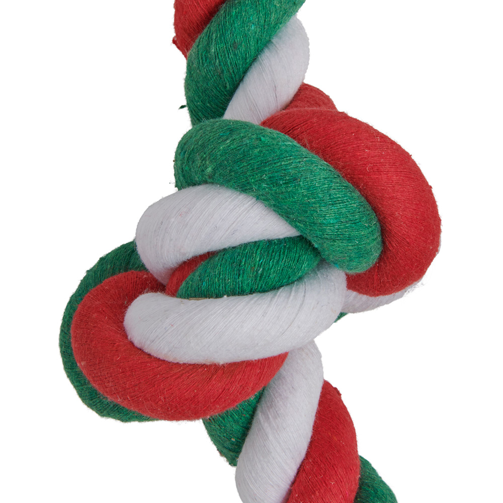 Wilko Christmas Rope Dog Toy Image 3
