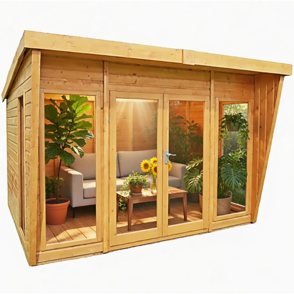 Shire Highclere 9.8 x 10ft Summerhouse Image 3