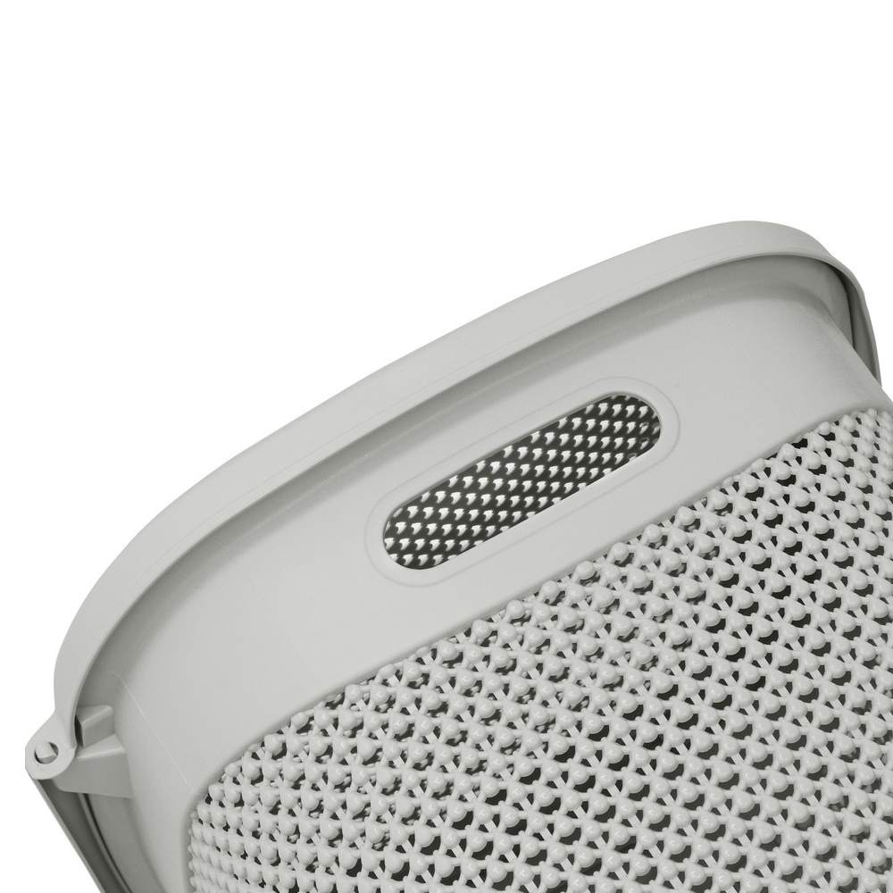 JVL Droplette Grey Laundry Basket 52L Image 6