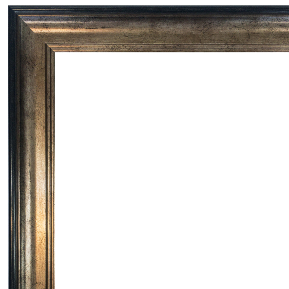 FRAMES BY POST Scandi Black and Gold Photo Frame 16 x 12 inch Image 2