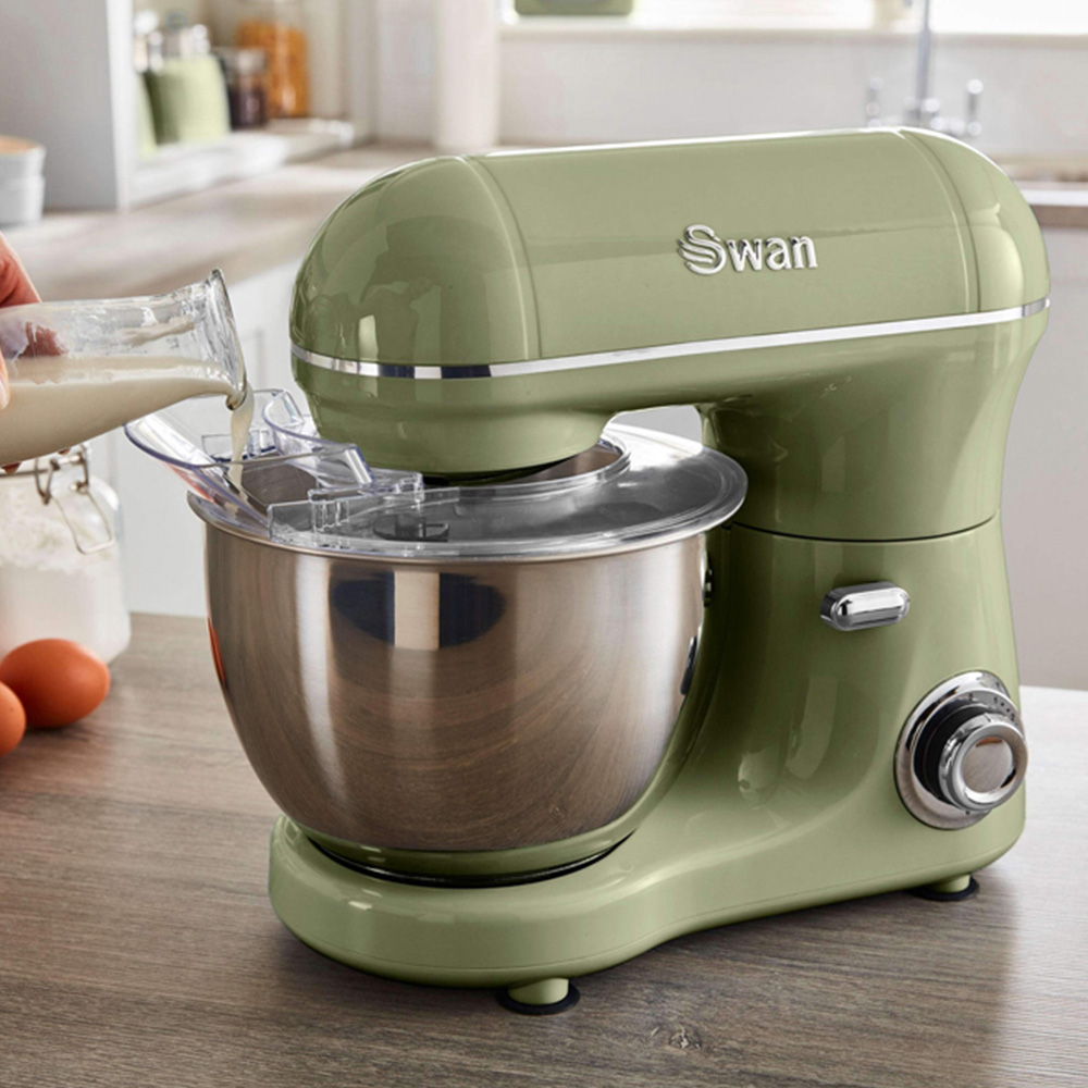 Swan SP21060BLN Green Retro Stand Mixer 800W Image 9