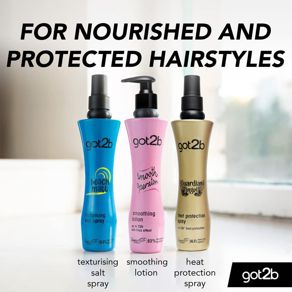 Schwarzkopf got2b Beach Matt Textured Mermaid Matte Finish Salt Spray 200ml 6 Pack Image 5