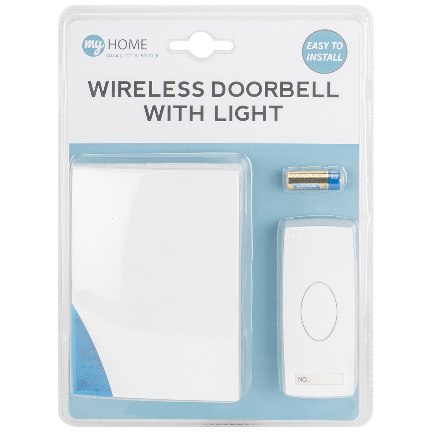 My Home Wireless Doorbell with Light Image