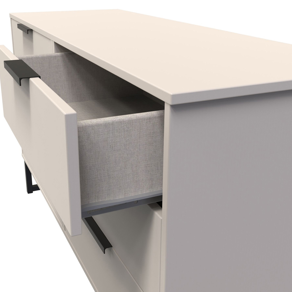 Crowndale Hong Kong 6 Drawer Kashmir Ash Chest of Drawers Ready Assembled Image 5