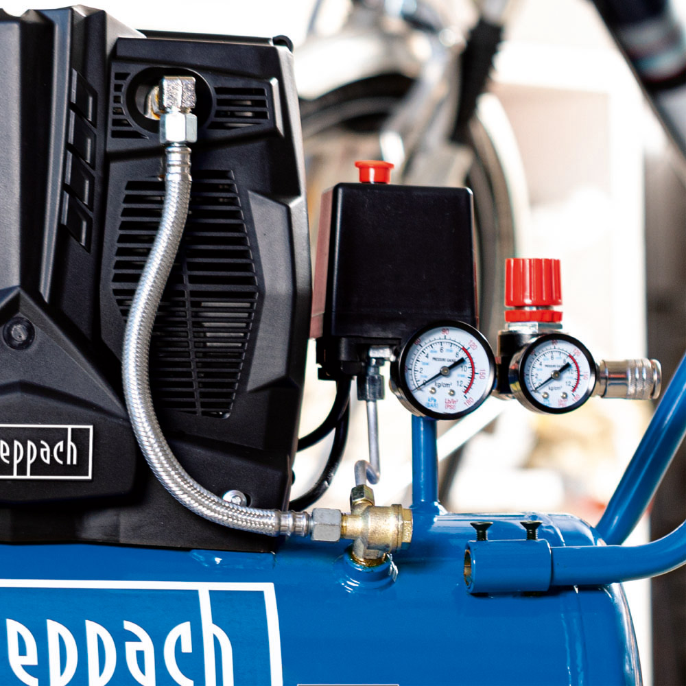 Scheppach 24L Silent Air Compressor 1100W Image 3