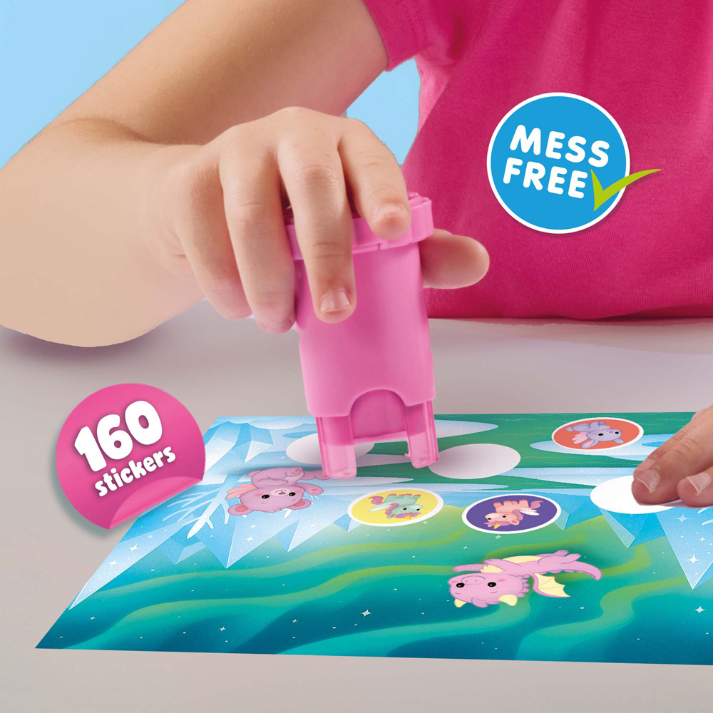 SES Creative Fantasy Animals Sticker Stamper Image 4