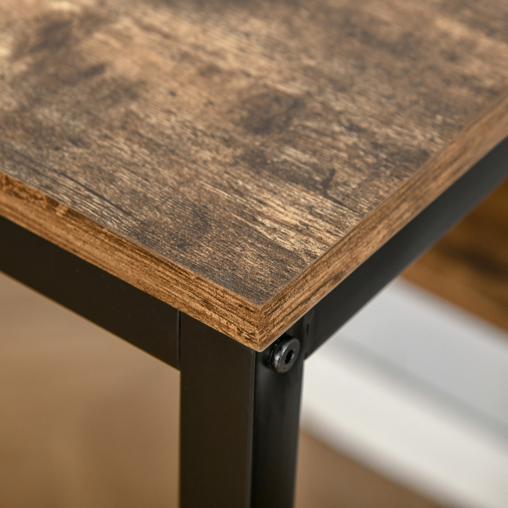 Portland Portland Computer Office Desk Brown Wilko