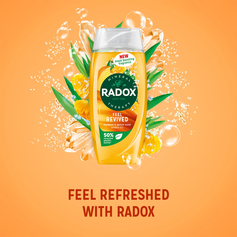 Radox Feel Revived Mineral Therapy Shower Gel 225ml Image 6