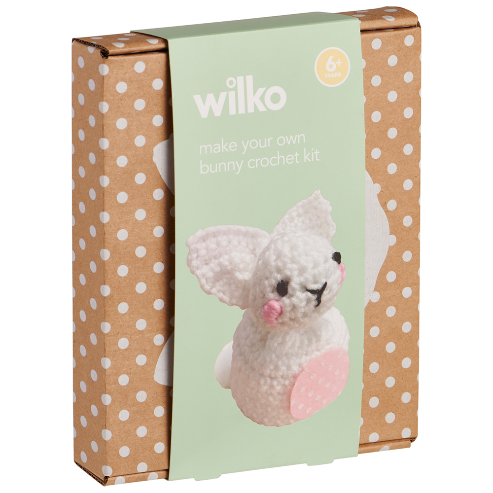 Wilko Make Your Own Bunny Crochet Kit Image 4