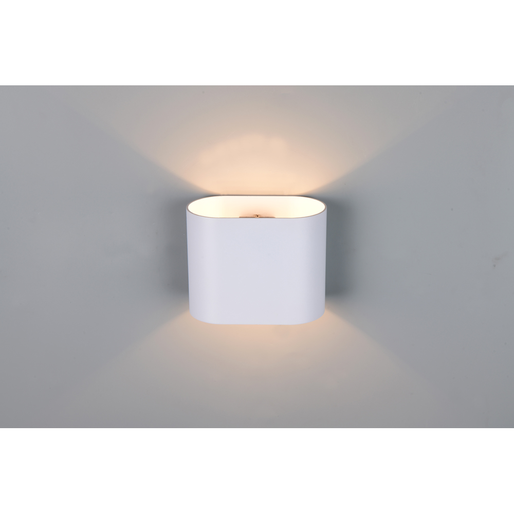 TRIO Alani Matt White Up and Down Wall Light Image 5