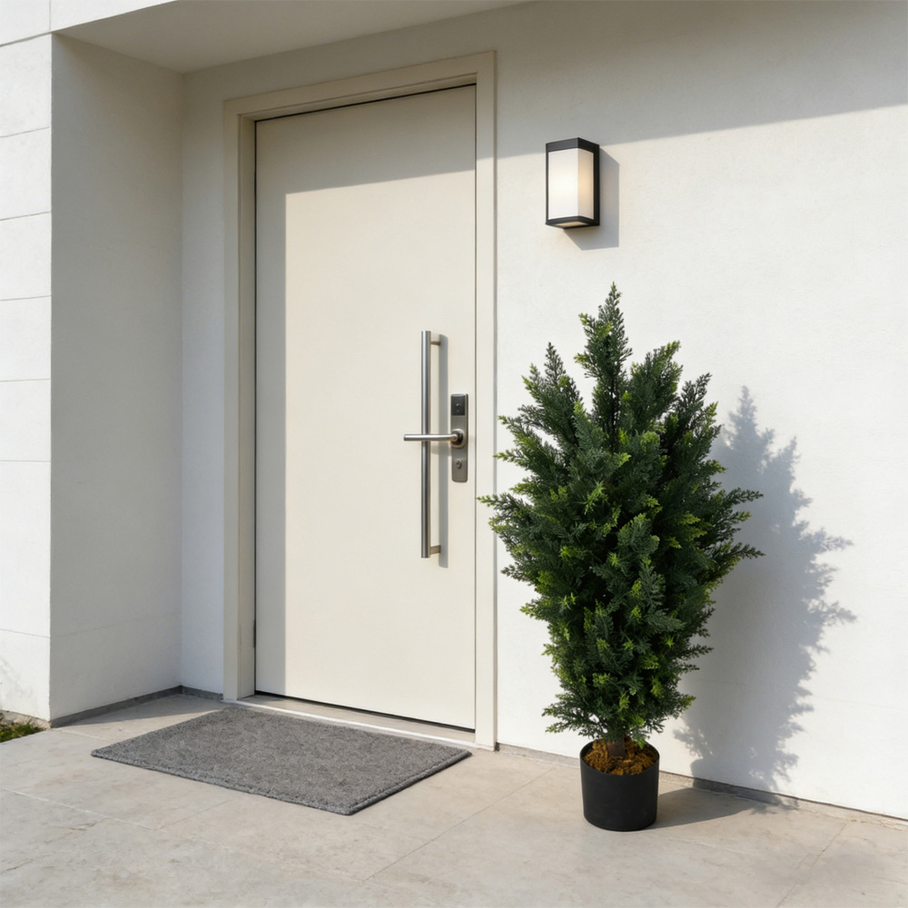 Living and Home Decorative Artificial Cypress Tree in Pot 90cm Image 2