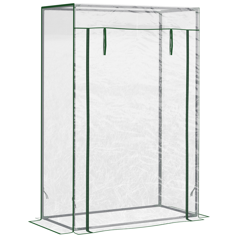 Outsunny Clear PVC 3.3 x 1.6ft Greenhouse Image 1