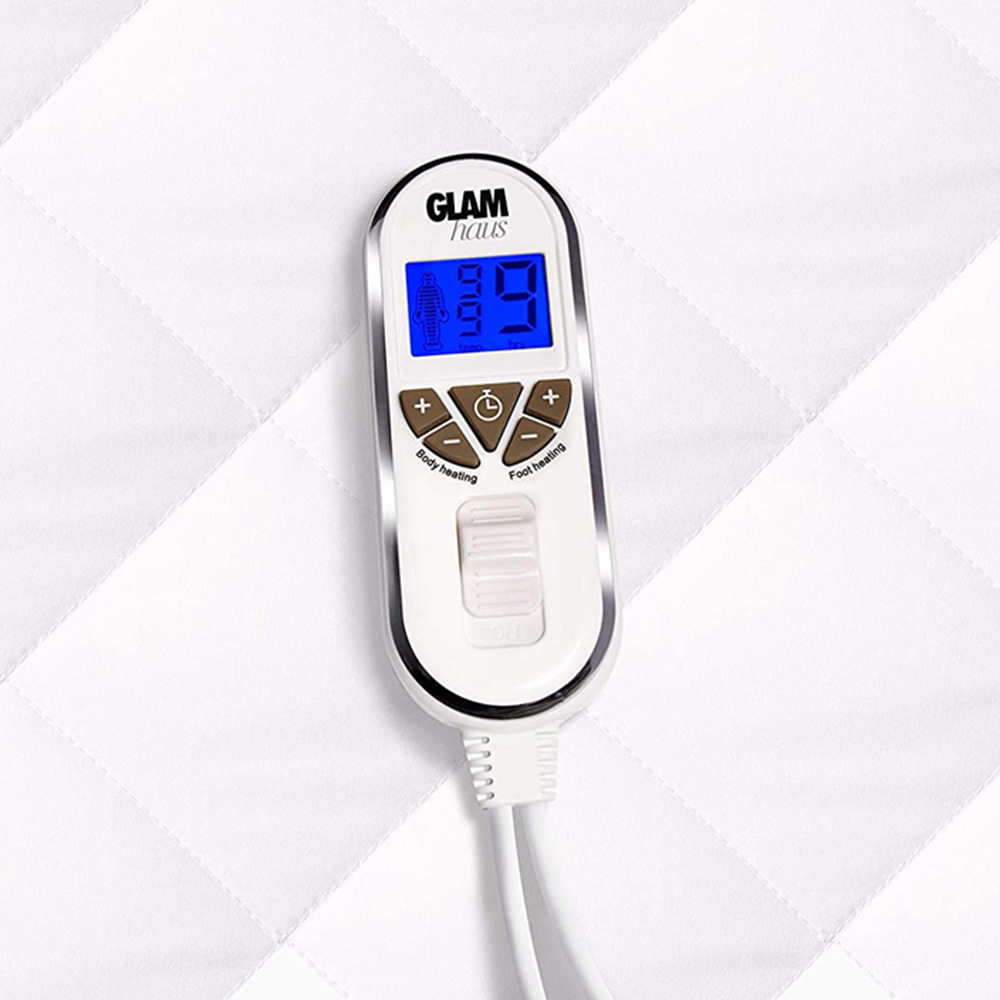 GlamHaus Single Fitted Electric Blanket Image 2