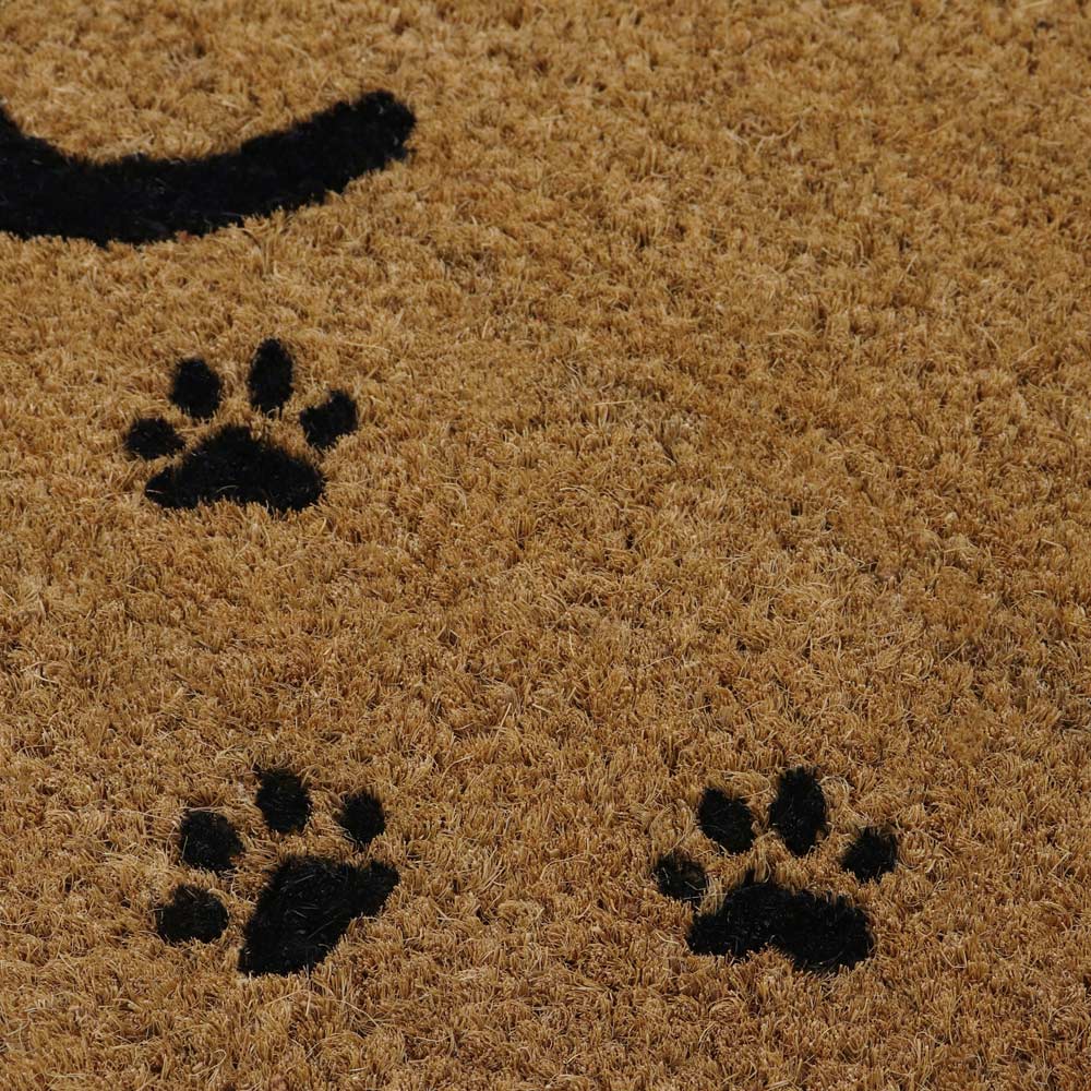 JVL Latex Coir Kitty Cat Doormat 40 x 70cm Image 4