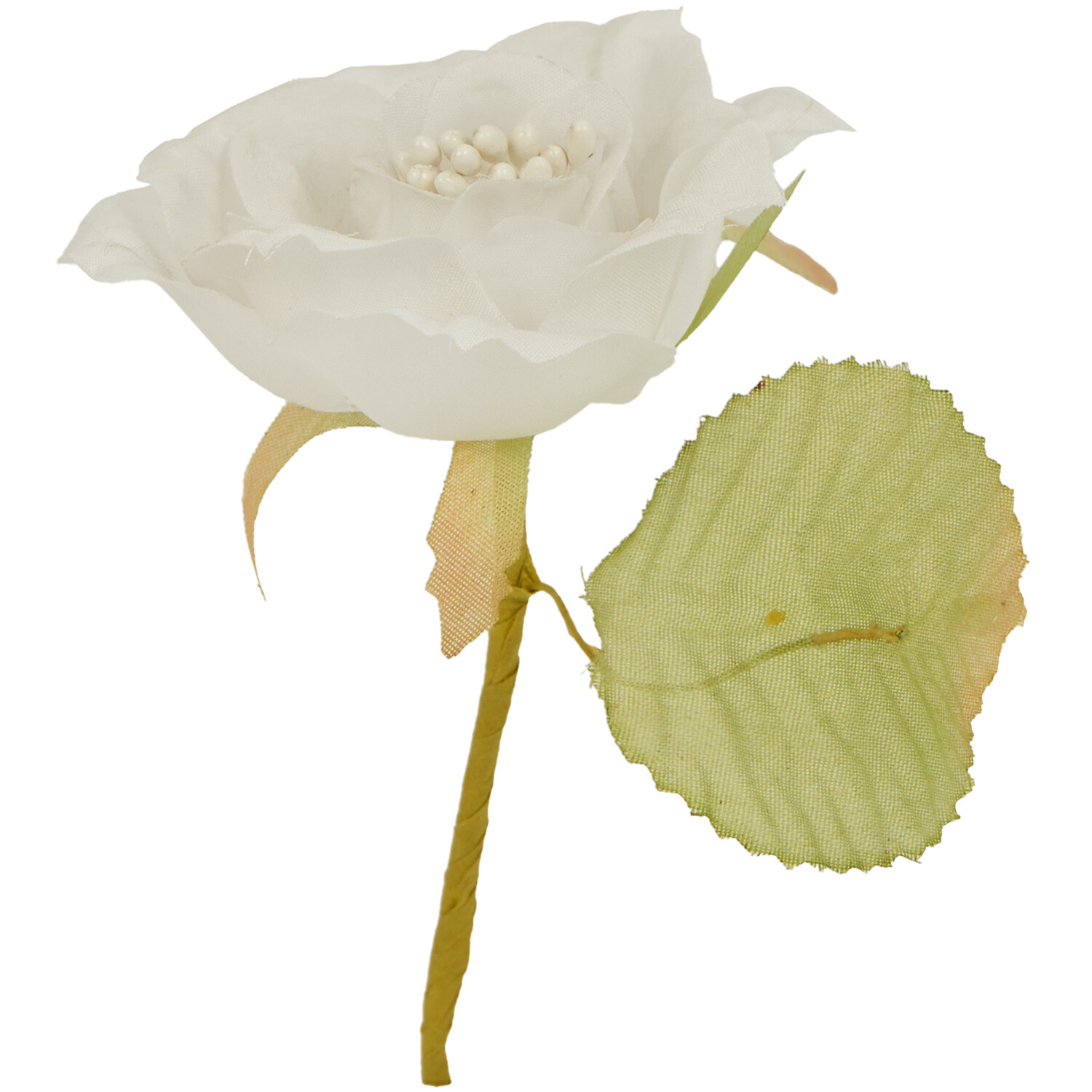 Rose Head with Stem Image 4