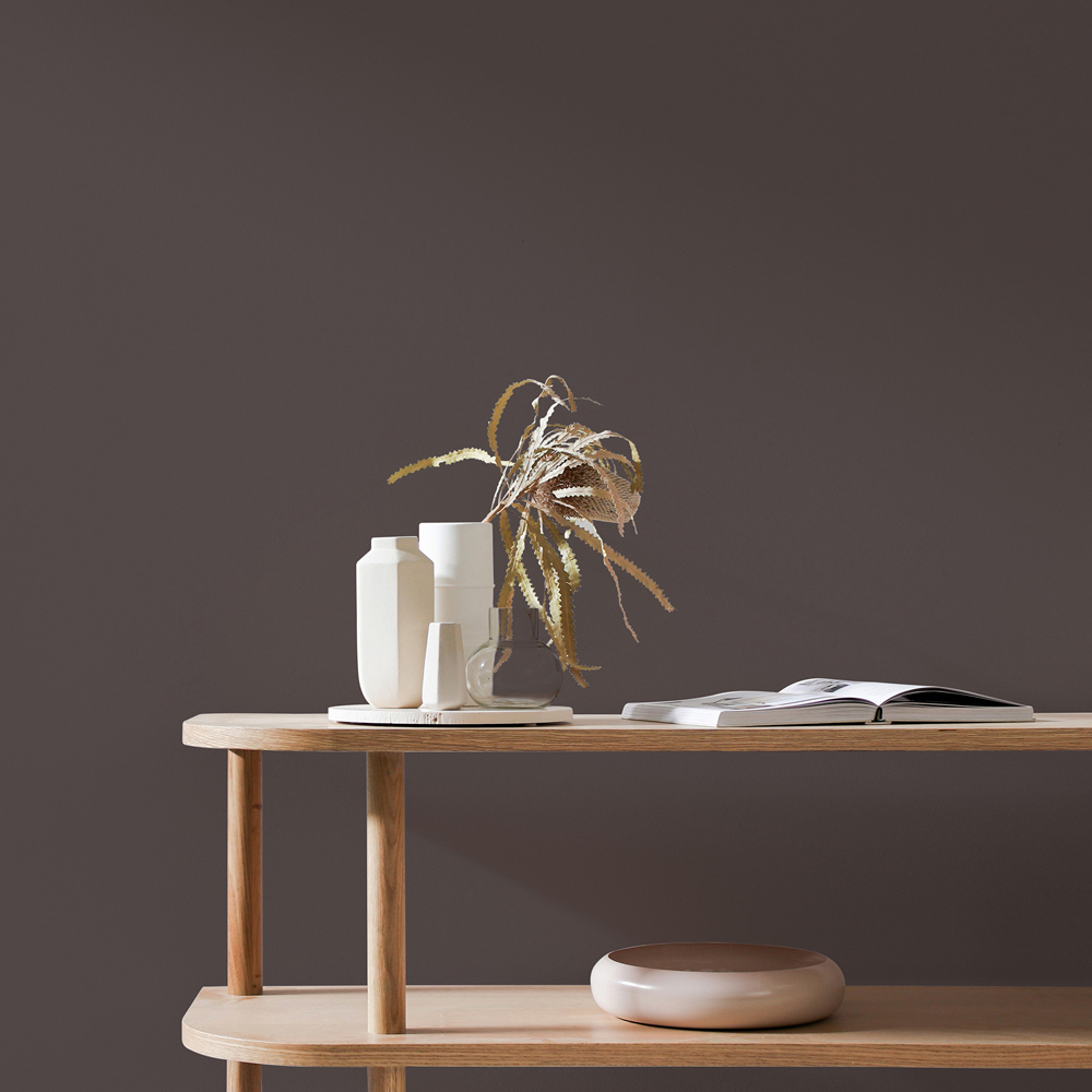 Craig & Rose 1829 Vintage Walls and Ceilings Clove Brown Chalky Matt Emulsion Paint 2.5L Image 4