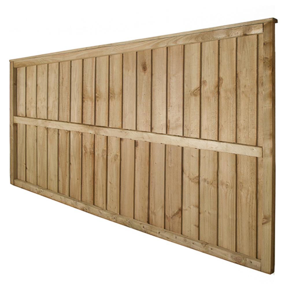 Forest Garden 6 x 3ft Closeboard Fence Panel Image 4