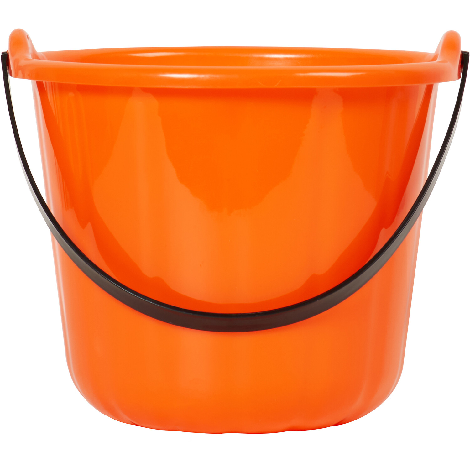 Halloween Pumpkin Basket - Orange Image 3